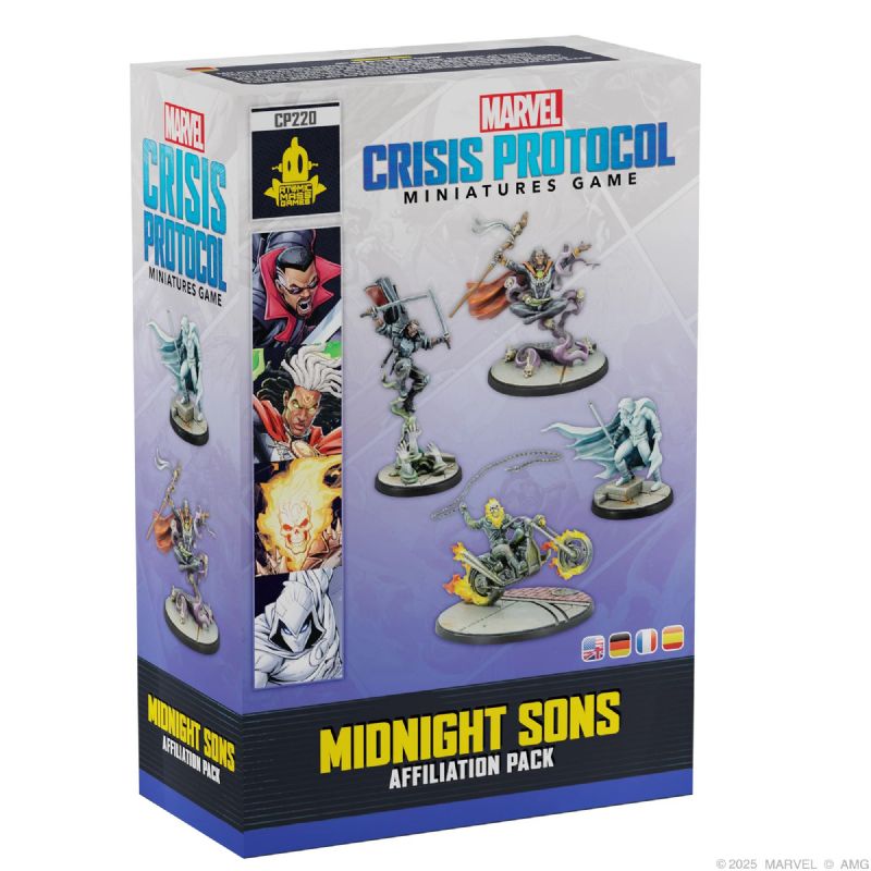 Marvel Crisis Protocol Midnight Sons Affiliation Pack